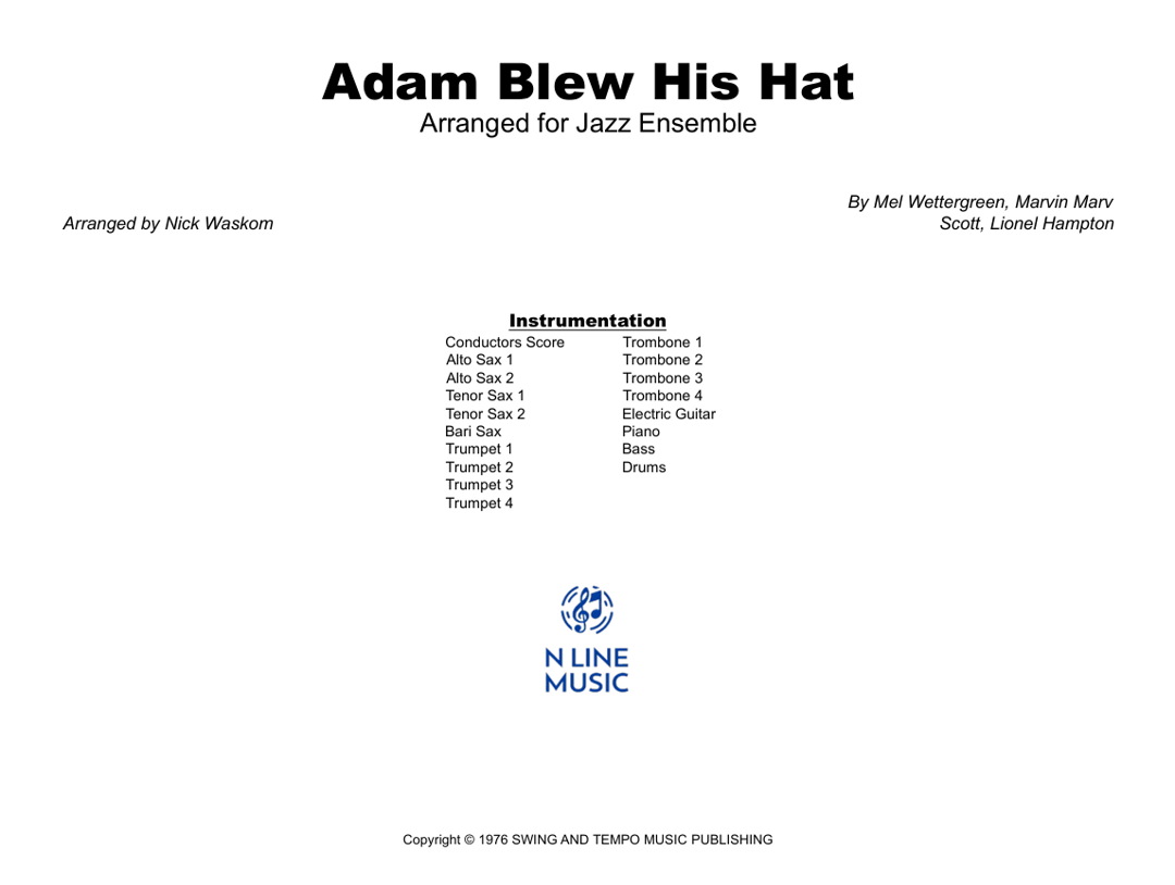 Adam Blew His Hat Cover